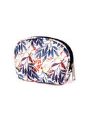 3 Pc Botanical leaf Cosmetic Bag Set