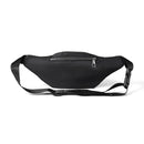 Nylon Quilted Waist Fanny Pack- BK