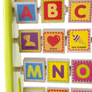Wooden Alphabet Abacus Activity Center