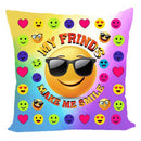 Autograph Pillow- My Friend's Make Me Smile Design