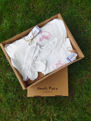 Organic Cotton Royal New Born 5pcs Embroidered Bundle