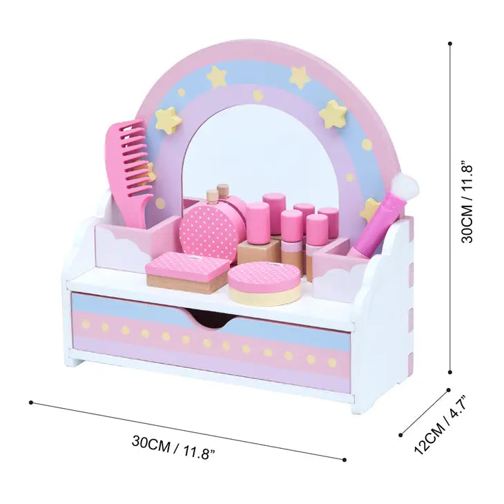 Little Dreamer Rainbow Tabletop Vanity Toys - Pink