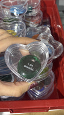 Affirmation and Destiny Glass Stone