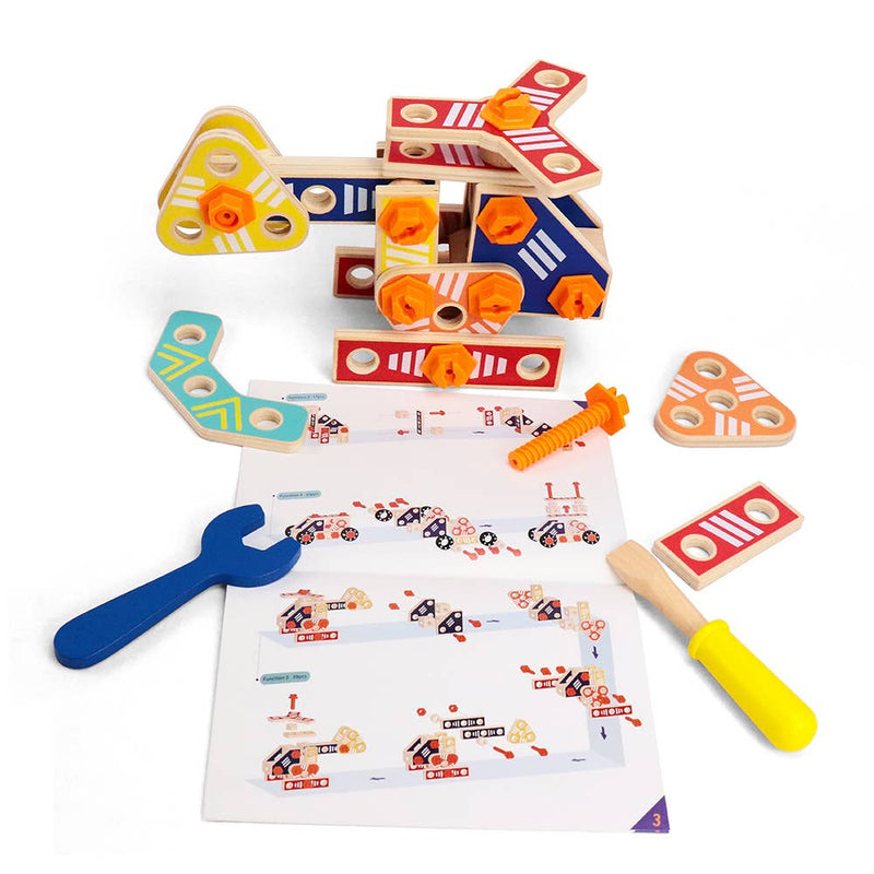 Leo & Friends Builder Set, 72-Piece