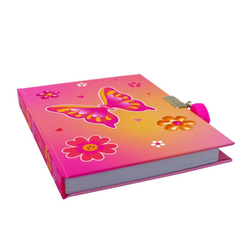 Vibrant Vacation Strawberry Scented Lockable Diary