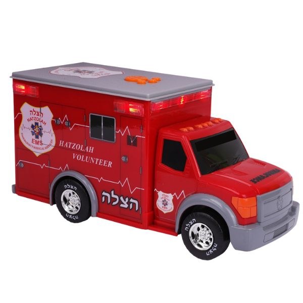 Motorized Hatzalah Truck Red