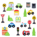 Transportation & Sign Playset For Kids