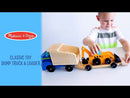 Classic Toy Dump Truck & Loader