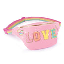 Fashion Bum Bag with Patches