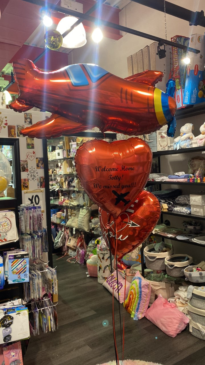 Custom Message on a Helium Balloon