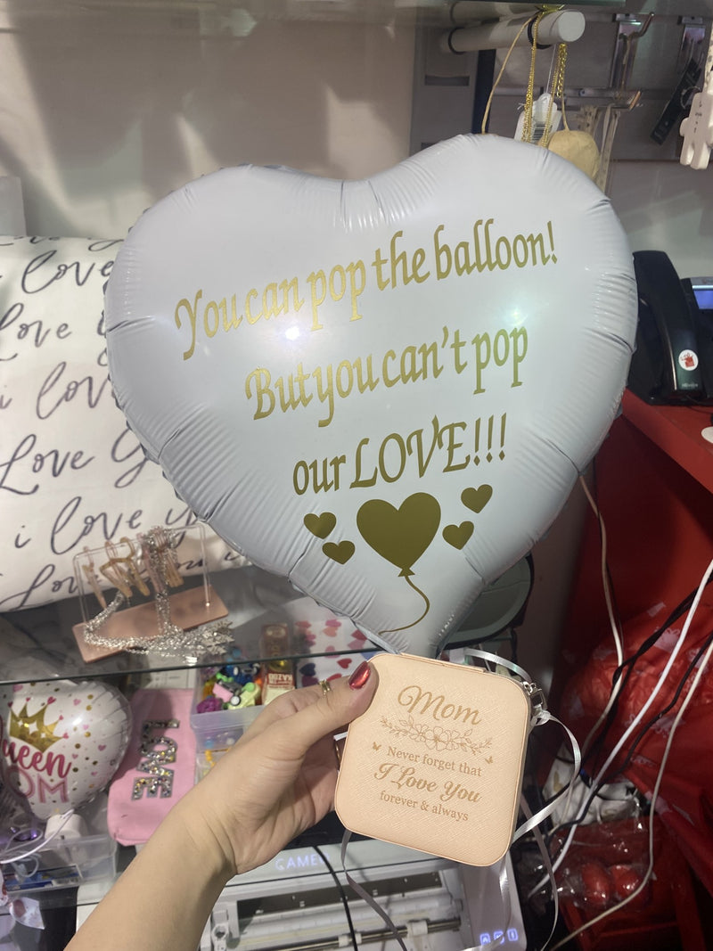 Custom Message on a Helium Balloon