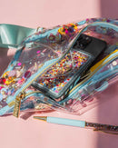 Celebrate every day confetti stick on cell phone wallet for iphone or android