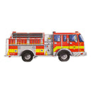 Giant Fire Truck Floor Puzzle - 24 Pieces