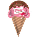 Sweet Birthday Ice Cream Cone