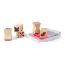 Wooden Stamp Set - Butterflies and Hearts