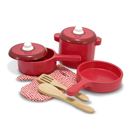 Pot & Pans Play Kitchen Accessory Set