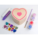 Decorate-Your-Own Wooden Heart Box