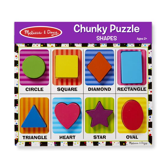 Shapes Chunky Puzzle - 8 Pieces