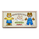 Wooden Bear Family Dress Up Puzzle