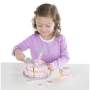 Triple-Layer Party Cake - Wooden Play Food