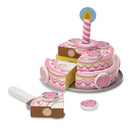 Triple-Layer Party Cake - Wooden Play Food