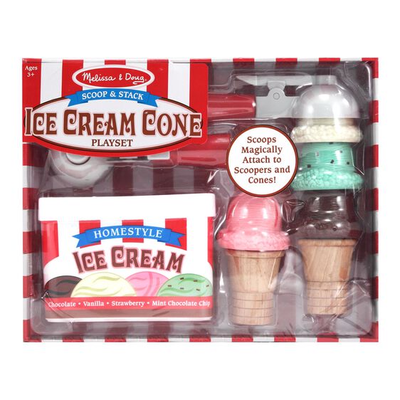 Scoop & Stack Ice Cream Cone Playset