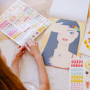 Jewelry & Nails Glitter Stickers Pad
