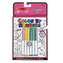 On the Go Color by Numbers Kids' Design Boards With 6 Markers - Unicorns, Ballet, Kittens, and More