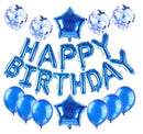Happy Birthday Balloon Banner Set