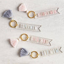 Acrylic Keychain-Girl Mom