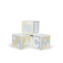 Jumbo Wooden ABC-123 Blocks - Natural