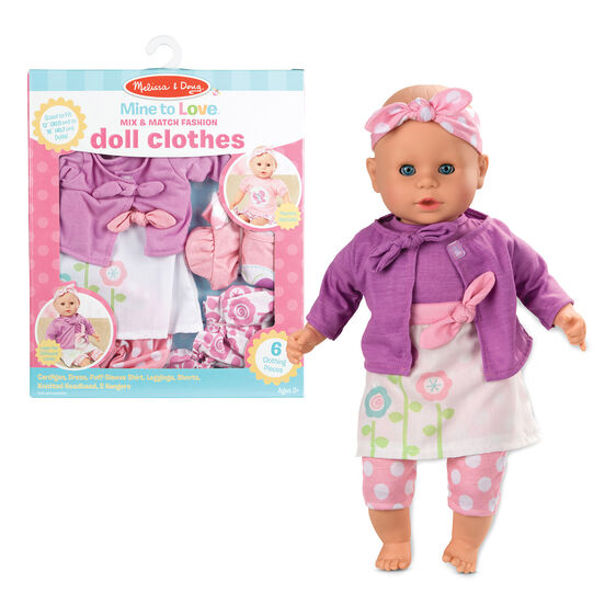 Mine to Love Mix & Match Fashion Doll Clothes