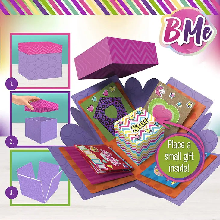 Card Crafting Explosion Arts and Crafts Box for Girls