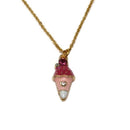 Strawberry Ice Cream Necklace