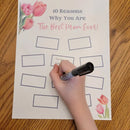 Scratch OFF Best Mom Ever / Birthday Card