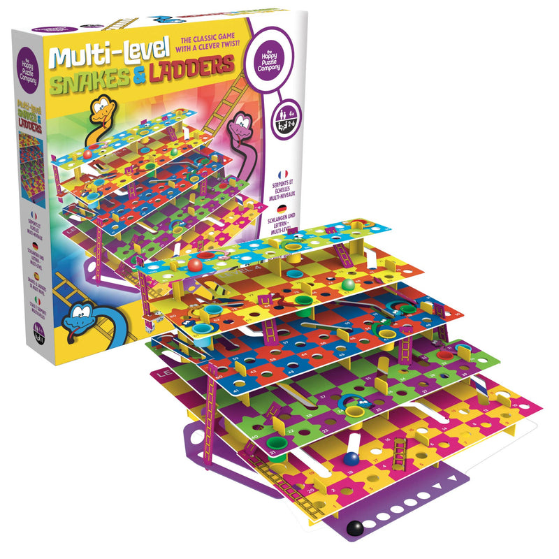 Multi-Level Snakes & Ladders - 3D Classic Game With A Twist