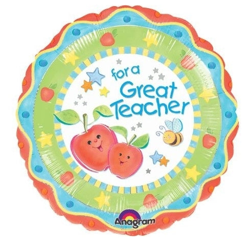 18" For A Great Teacher Balloon