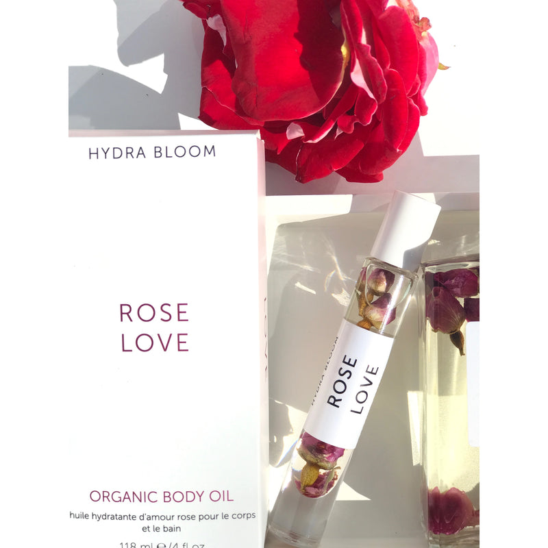 Rose Organic Essential Perfume Roll-on Oil