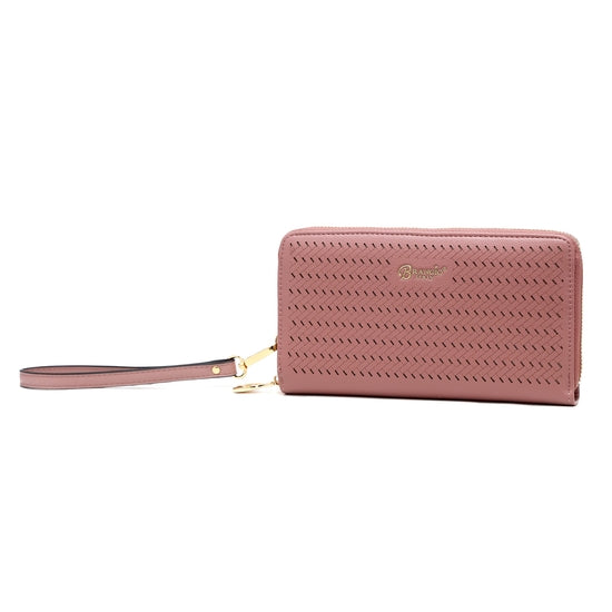 Pink Chic Goddess Handmade Wristlet Wallet