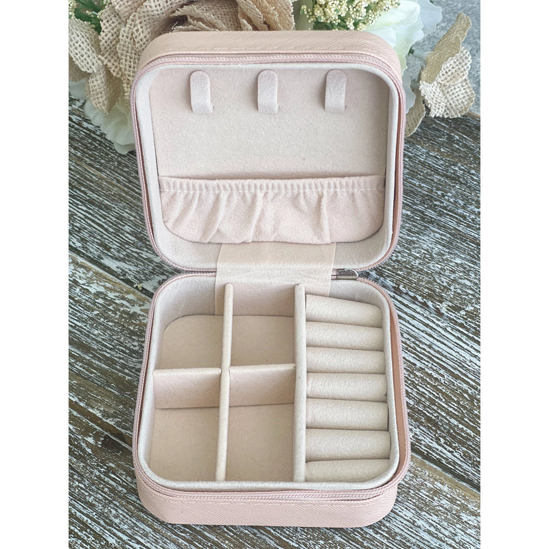 Travel Jewelry Box "Pink"