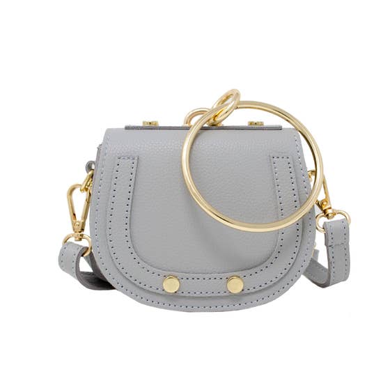 Tiny Gray Bracelet Bag