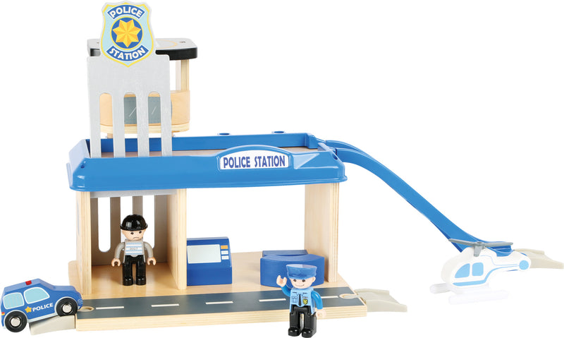 Small Foot Police Station Playset with Accessories