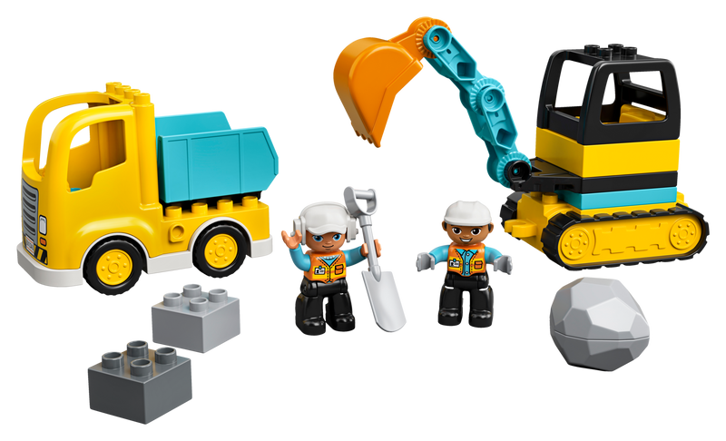 Truck & Tracked Excavator