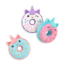 Magic Bakery Unicorn Donuts Scented Erasers - Set of 3