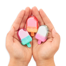 Icy Pop Eraser - Set of 3