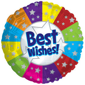 17" Best Wishes Balloon