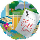 17" Get Well Prescription Balloon