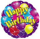 Happy Birthday Purple Balloon