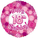 Happy 18th Birthday Pink Dazzeloon