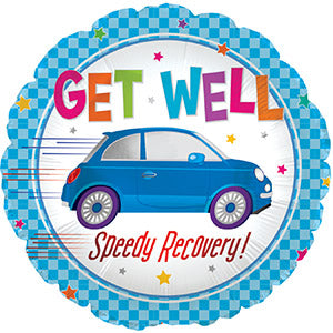 17" Get Well Speedy Recovery Balloon